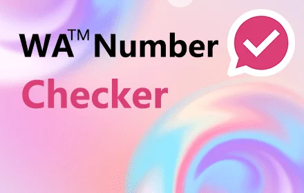 WhatsApp Number Checker
